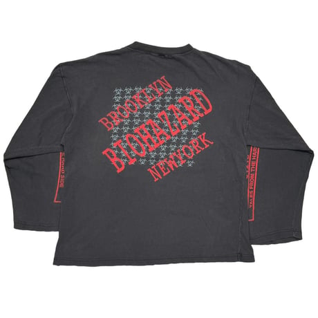 BIOHAZARD BROOKLYN NEW YORK 01218 LS EURO FITS XL 6776
