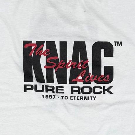 KNAC PURE ROCK SLAP ONE ON YOUR BUMPER FRUIT OF THE LOOM LARGE 4903