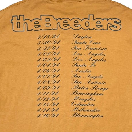 THE Breeders CANNONBALL MUSTARD ANVIL XL 8705