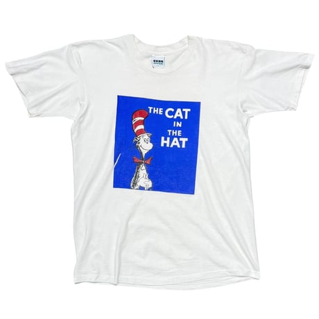 THE CAT IN THE HAT BOOK COVER WHITE LARGE 9372