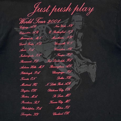 AEROSMITH SORAYAMA JUST PUSH PLAY TOUR 2001 GIANT LARGE 0664
