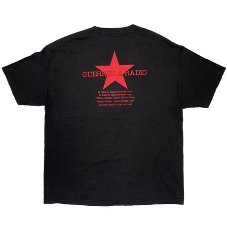 RAGE AGAINST THE MACHINE GUERRILLA RADIO SQUARE LOGO DELTA XL 8444