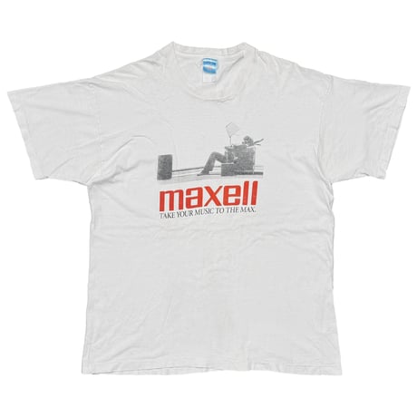 MAXELL TAKE YOUR MUSIC TO THE MAX. FRUIT OF THE LOOM XL