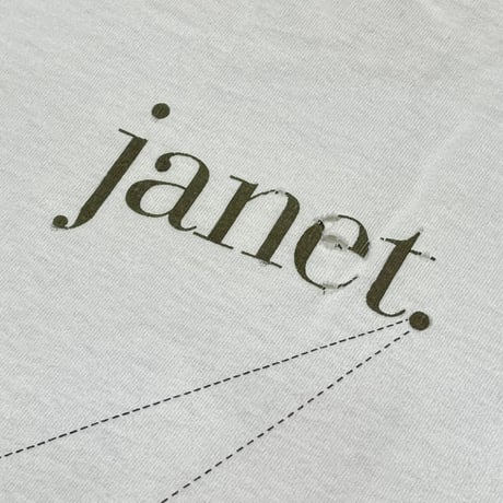 JANET JACKSON WORLD TOUR 1993 WHITE NICE MAN XL 5293