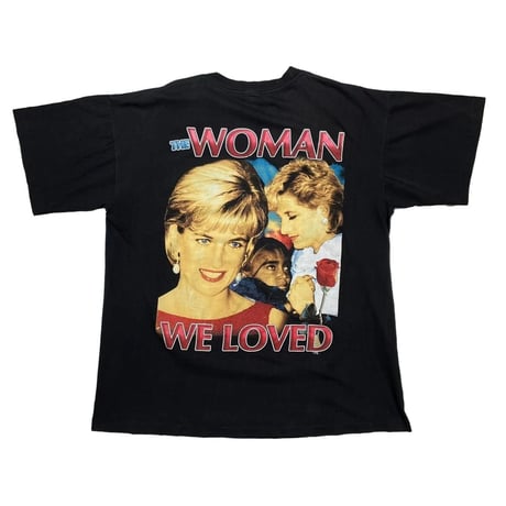 PRINCESS DIANA RAP TEE MEMORIAL THE WOMAN WE LOVED BAY CLUB XXL 7239