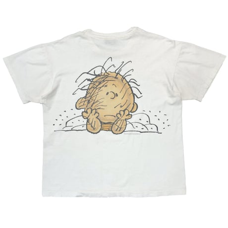 PEANUTS CHARLIE BROWN PIGPEN MESSWEAR WHITE FITS XL 2399