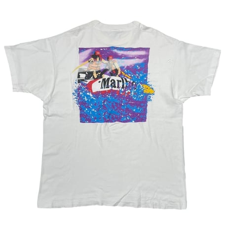 Marlboro ADVENTURE TEAM BOAT POCKET TEE WHITE ADULT ONE SIZE FITS XL 9925