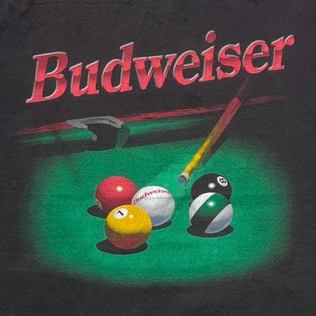 Budweiser BILLIARDS PRINT BLACK XL 4513