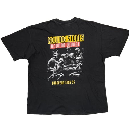 THE ROLLING STONES VOODOO LOUNGE EUROPEAN TOUR 1995 BOOTLEG HANES XL 4014