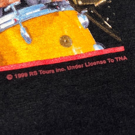 THE ROLLING STONES 1998-99 BRIDGES TO BABYLON TOUR MEMBER BLUE THUNDER XL 1548