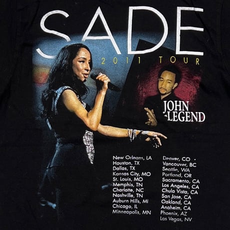 SADE 2011 TOUR FITS SMALL 9505