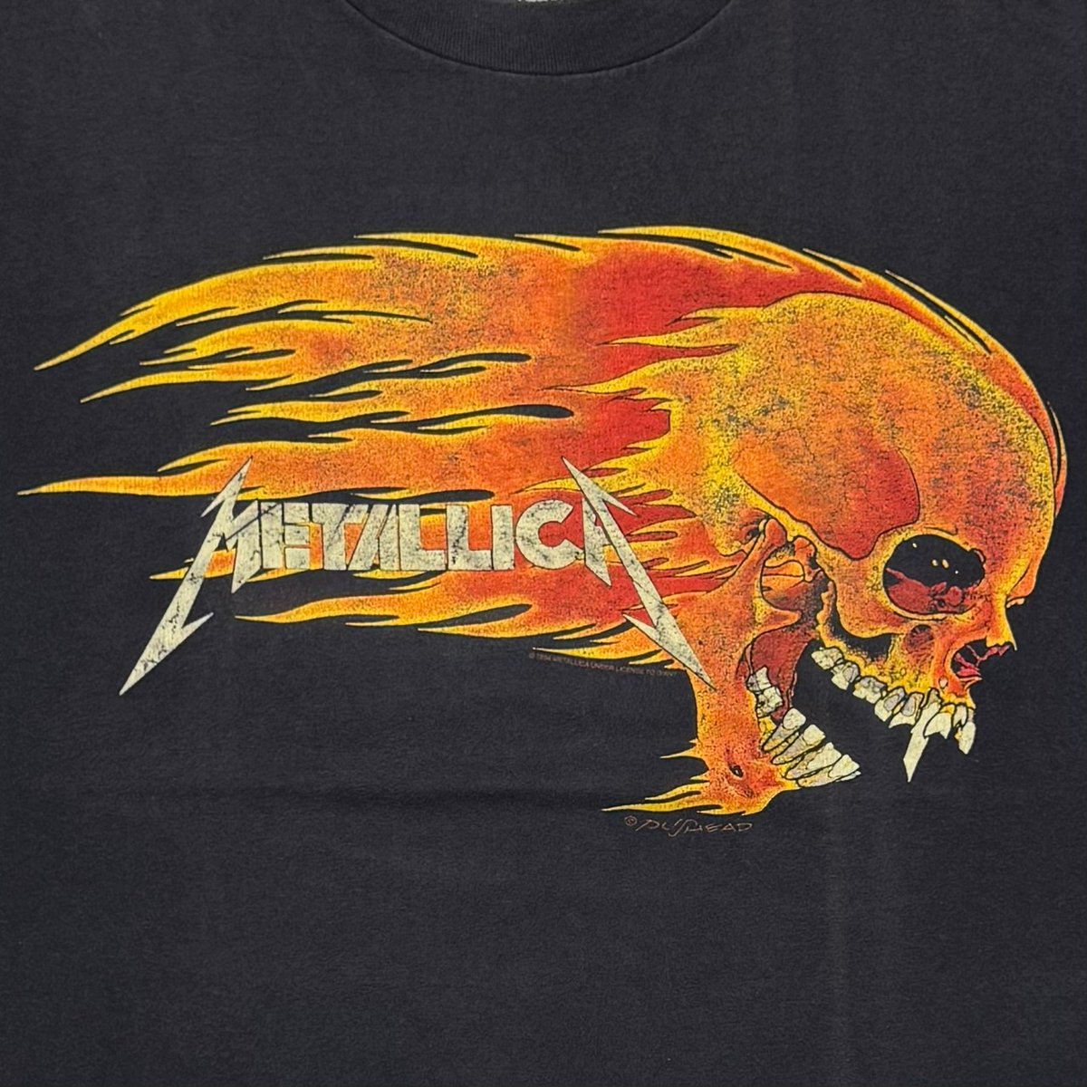 その他 SKULLPIRATE PUSFAN 10th Anniversary ver. METALLICA SIDE FLAMING PUSHEAD VAMPIRE SKULL GI