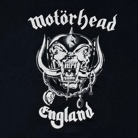 MOTORHEAD ENGLISH LOGO EVERYTHING LOUDER THAN EVERYTHING ELSE LS ANVIL XL 5419