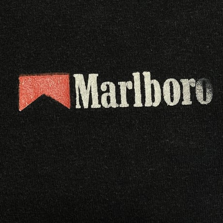 Marlboro MAN BACK BIG PRINT TEE BLACK 8 9966