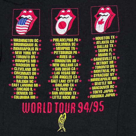 ROLLING STONES VOODOO LOUNGE 94/95 WORLD TOUR BROCKUM LARGE 6868