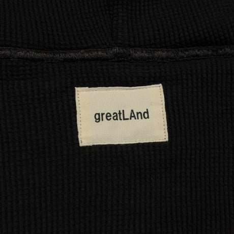 greatLAnd ORIGINAL CLUNKERS ZIP HOODIE / DOUBLE FACE BLACK/ORANGE