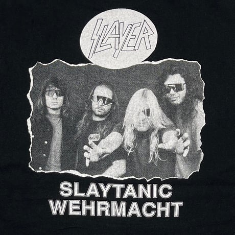 SLAYER 00S SLAYTANIC WEHRMACHT BOOTLEG SLEEVELESS DELTA LARGE 9529