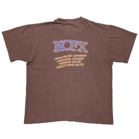 NOFX PUNKERS SNICKERS PARODY BROWN ANVIL LARGE 9506