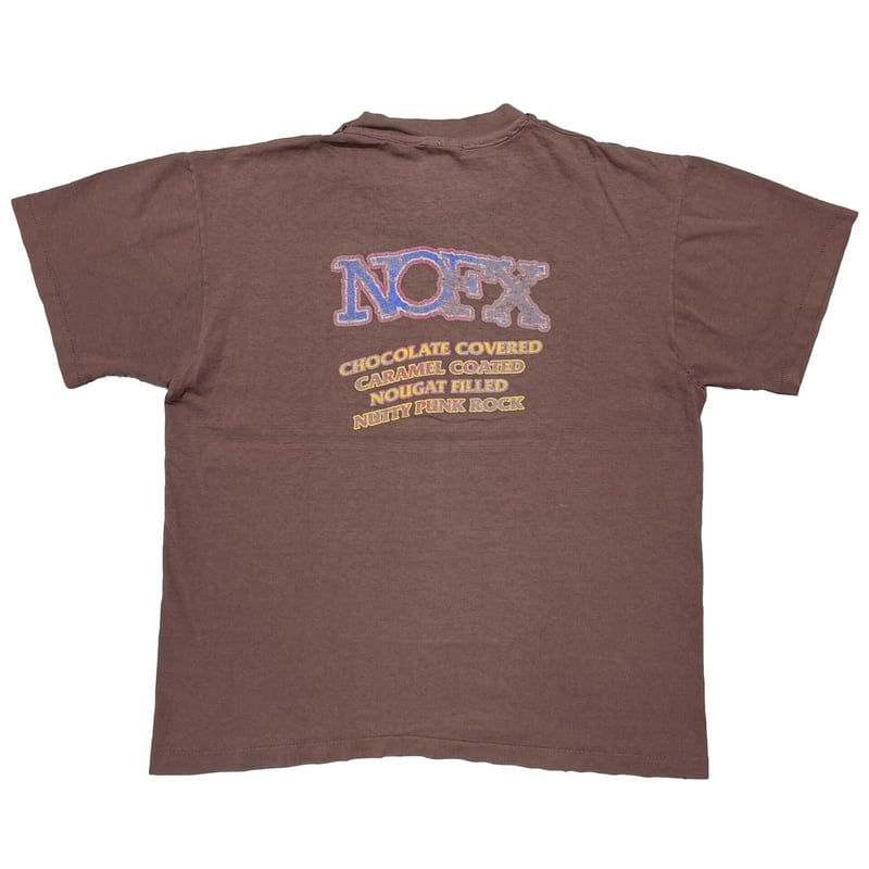 NOFX PUNKERS SNICKERS PARODY BROWN ANVIL LARGE