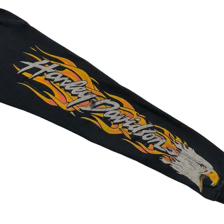 HARLEY DAVIDSON FLAMING EAGLE ARM FLAME LS FITS SMALL 3797