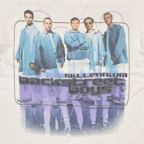 BACKSTREET BOYS MILLENNIUM WHITE TULTEX MEDIUM 3393