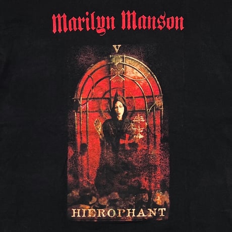 MARILYN MANSON HIEROPHANT TAROT CARD GIANT FITS XL 7094