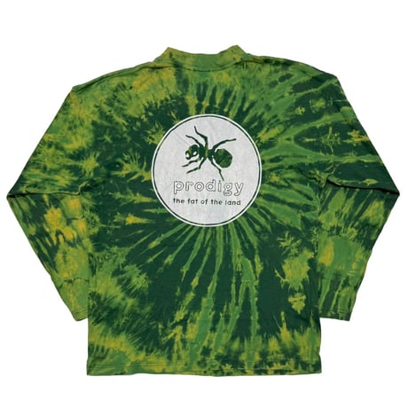 PRODIGY THE FAT OF THE LAND TIEDYE LS GREEN FITS XL 4346