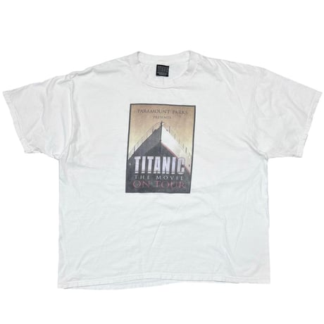 TITANIC PARAMOUNT PARKS PRESENTS WHITE XXL 9445