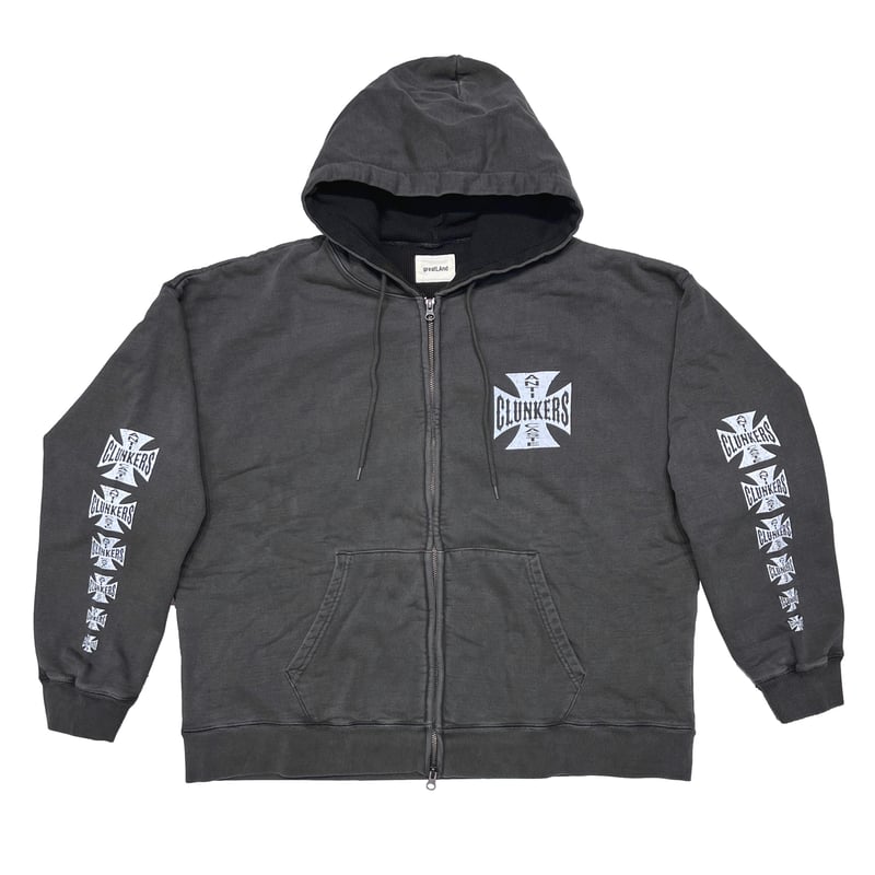 greatLAnd ORIGINAL CLUNKERS ZIP HOODIE / DOUBLE greatLAnd ORIGINAL CLUNKERS ZIP HOODIE / DOUBLE