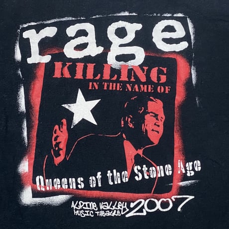 RAGE AGAINST THE MACHINE KILLING IN THE NAME OF BUSH JERZEES XL 2091