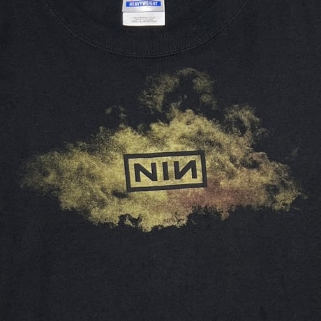 NINE INCH NAILS Y2K LOGO BLACK HANES XL 0294