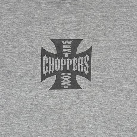 WEST COAST CHOPPERS	IRON CROSS LONG BEACH CA ASH GREY LARGE 8454