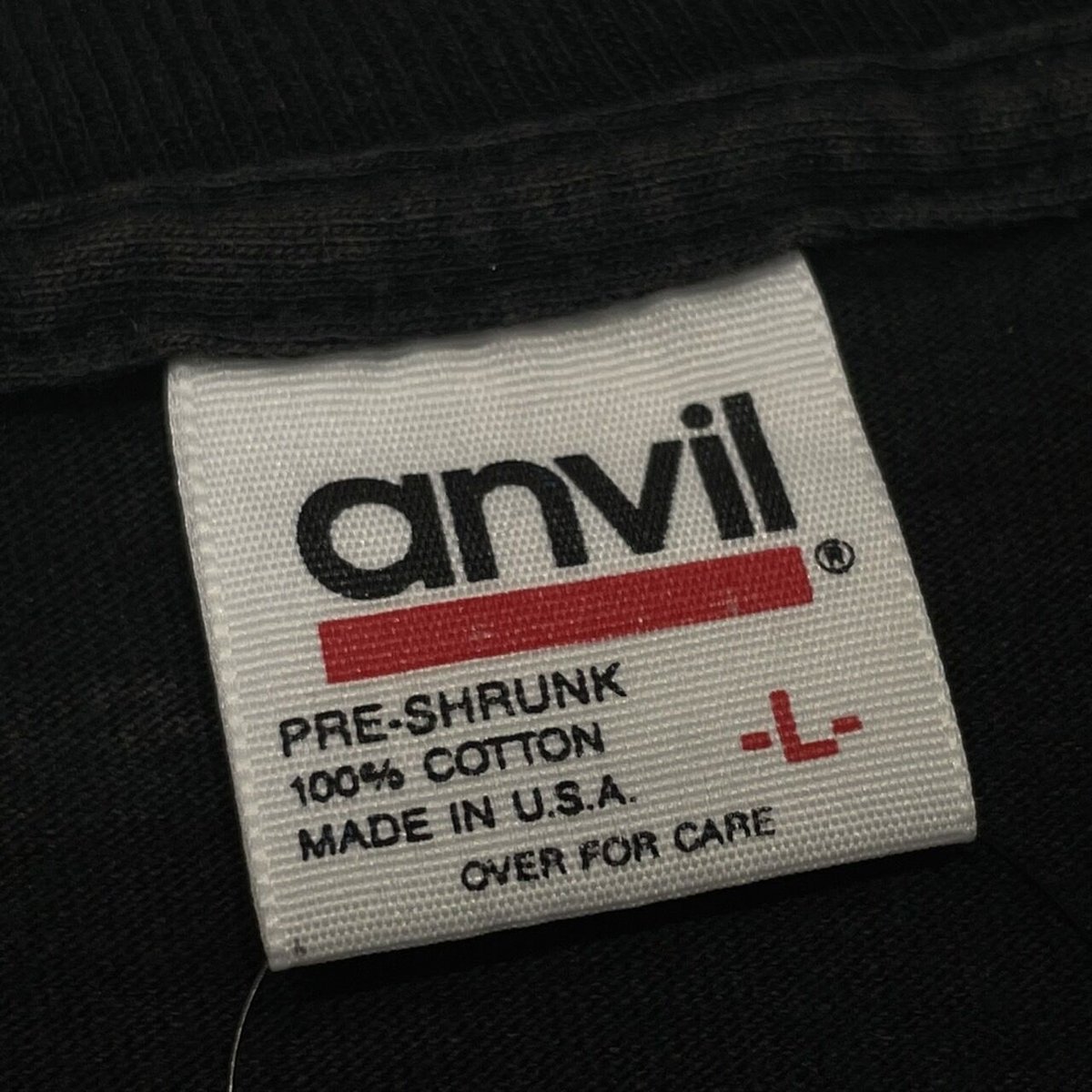 GRATEFUL DEAD 1990 DEAD SET OVP TEE ANVIL LARGE