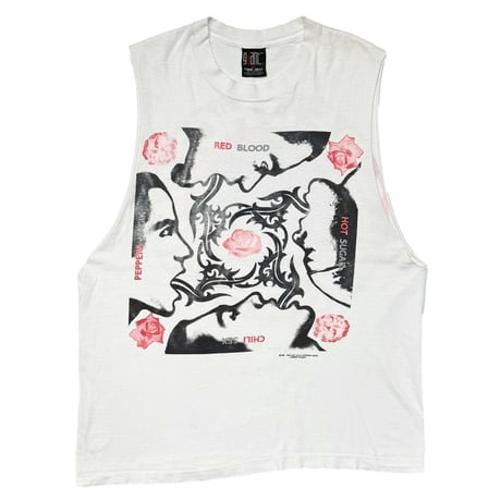 RED HOT CHILI PEPPERS BLOOD SUGAR SEX MAGIK SLEEVELESS WHITE GIANT XL 0219