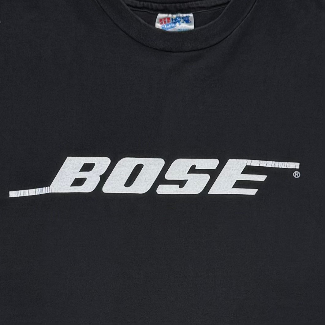 BOSE 90S LOGO TEE HANES XL 6657 | greatLAnd OSAKA