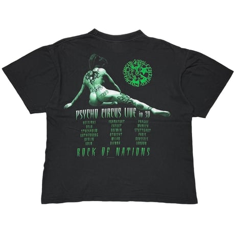 KISS PSYCHO CIRCUS LIVE IN 3D GREEN HIP BG LARGE 7050