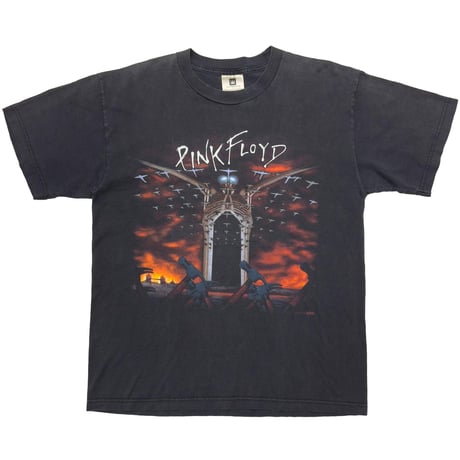 PINK FLOYD 1997 THE WALL WINTER LAND MONOCHROME TAG LARGE 0339