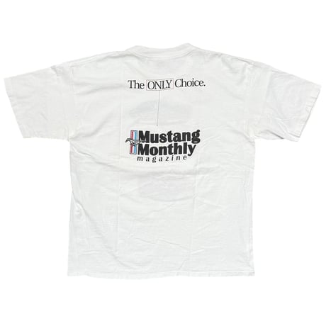 Ford Mustang Monthly magazine WHITE XL 9720