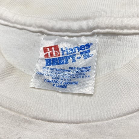 Marlboro COWBOY man WHITE HANES XL 9977