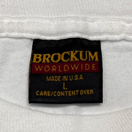 ROLLING STONES VOODOO LOUNGE 94-95 WORLD TOUR WHITE BROCKUM LARGE 5182