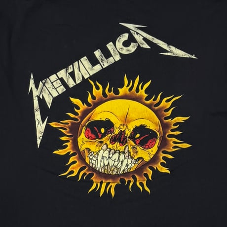 METALLICA PUSHEAD SIDE FLAMING VAMPIRE SKULL GIANT XL 4860