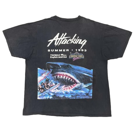 JAWS ATTACKING SUMMER 1993 UNIVERSAL STUDIOS FLORIDA FITS XL 0569