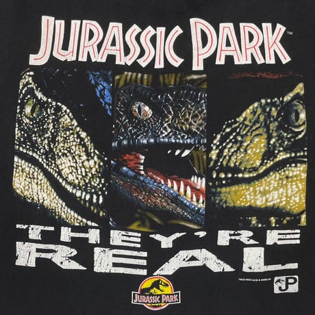 JURASSIC PARK 1993 THEY'RE REAL XL 0118