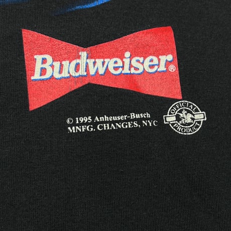 Budweiser 3 FROGS 1995 YOUR PAD OR MINE? FITS L-XL 4217