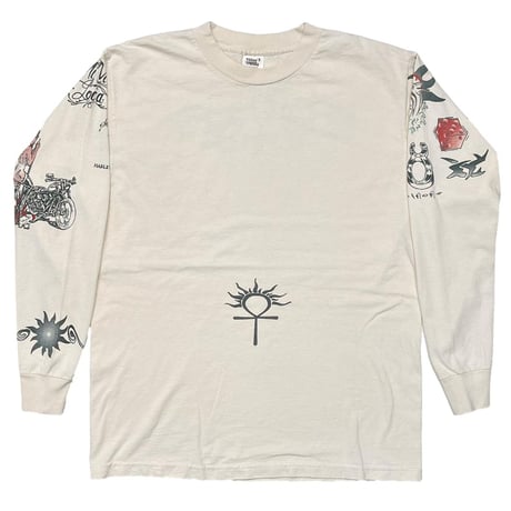 DENNIS RODMAN TATTOO LS NATURAL LARGE 7776