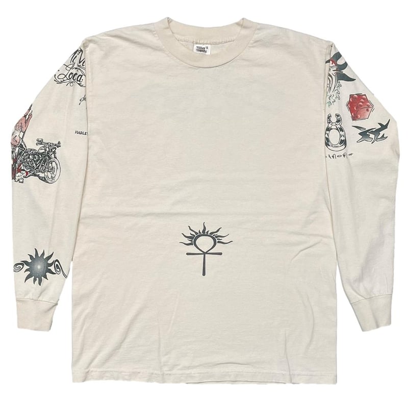 DENNIS RODMAN TATTOO LS NATURAL LARGE 7776 | gr