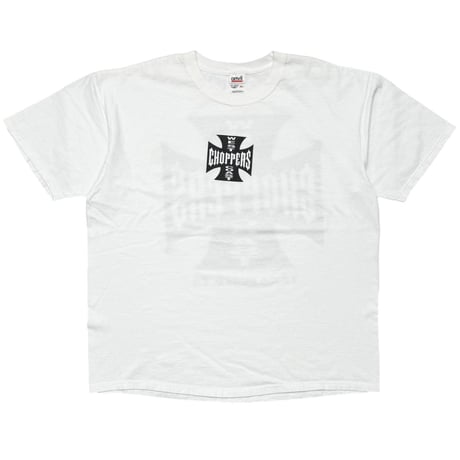 WEST COAST CHOPPERS	IRON CROSS LONG BEACH CA SS WHITE ANVIL XL 8655