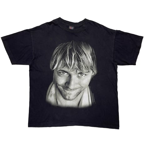 NIRVANA 1998 KURT COBAIN MEMORIAL FACE BLACK GIANT XL 1198