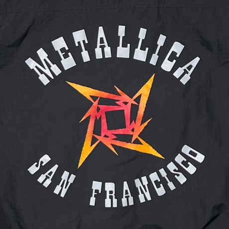 METALLICA SAN FRANCISCO NYLON JACKET BLACK GIANT LARGE 7349