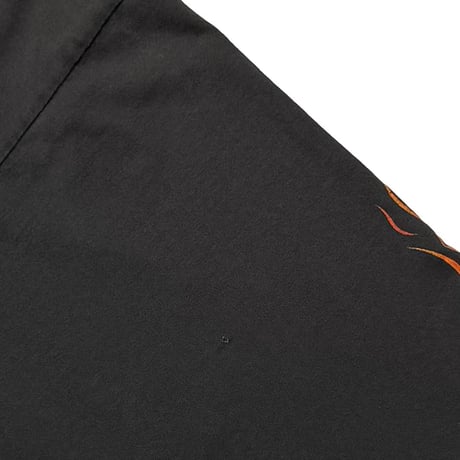 HARLEY DAVIDSON FLAMING SLEEVE SHELDON'S AUBURN LS XL 5942